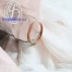 แหวนทองสีชมพู พิ้งค์โกลด์ แหวนคู่ แหวนแต่งงาน แหวนหมั้น -R1239PG-9K